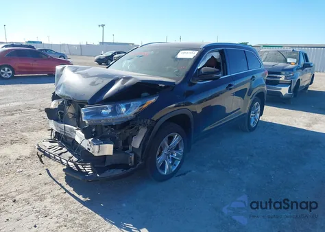 2018 Toyota Highlander Limited z USA, uszkodzony, nr VIN 5TDYZRFH3JS260689